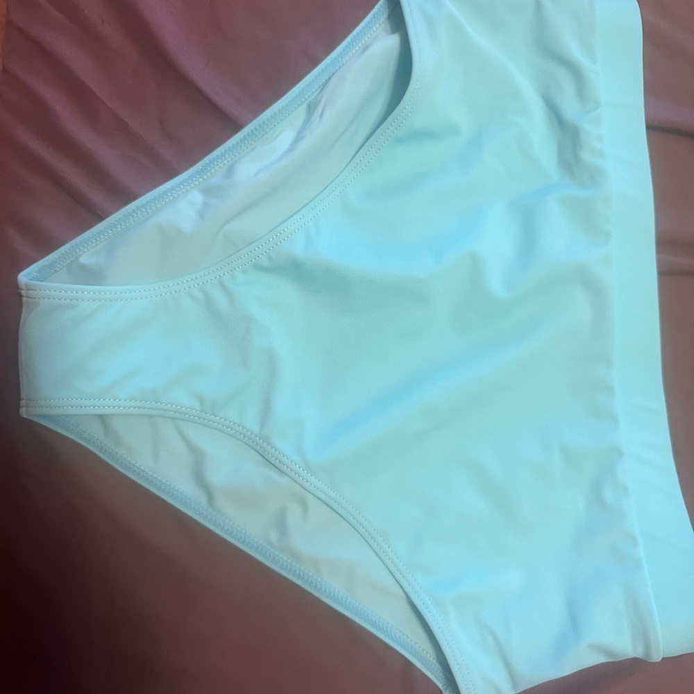 Brand new never work pink lily 2 piece high waist swim suit